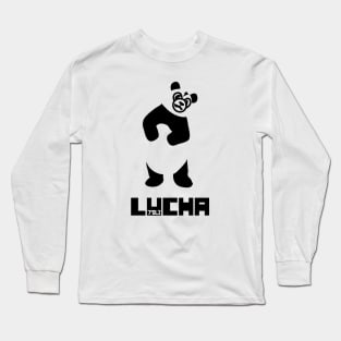 PANDA LUCHADOR Long Sleeve T-Shirt